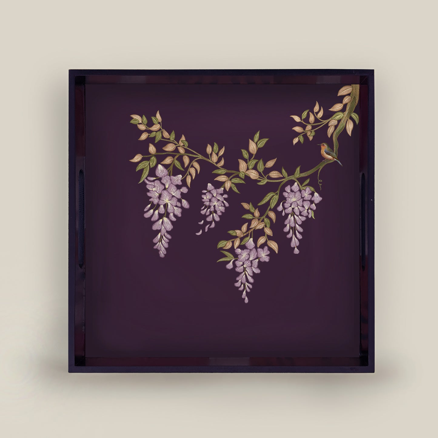 Designer Auriele Serving Tray – Premium Handcrafted Wooden Tray for Modern and Classic Table Settings by Preetier.