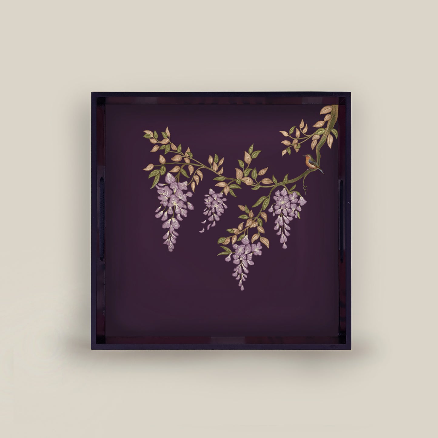 Premium Serving Tray – Stylish Handcrafted Wooden Tray for Dining Table and Living Room by Preetier.