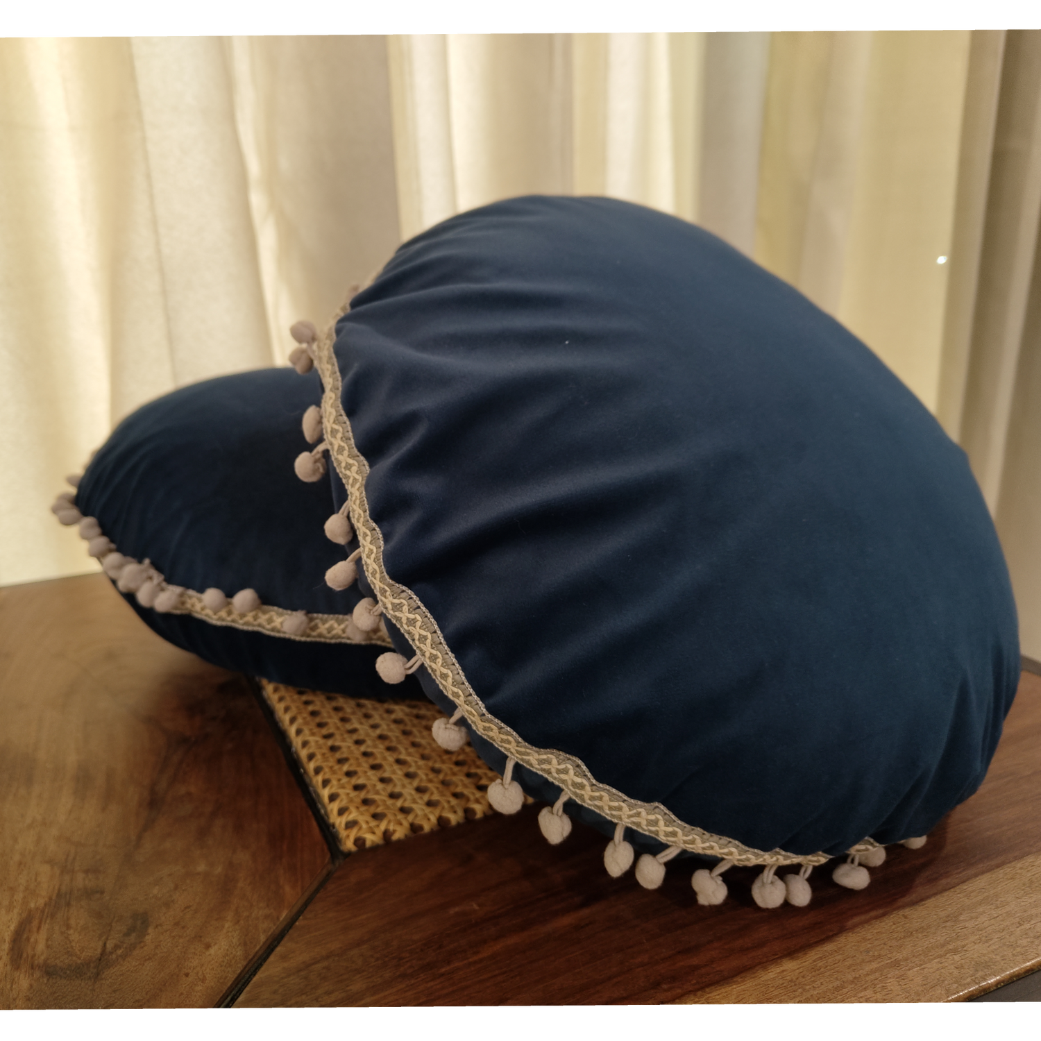 Valvet Veil Cushion Cover