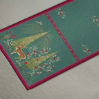 Whispering Grove Table Runner - Aqua