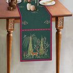 Whispering Grove Table Runner - Green