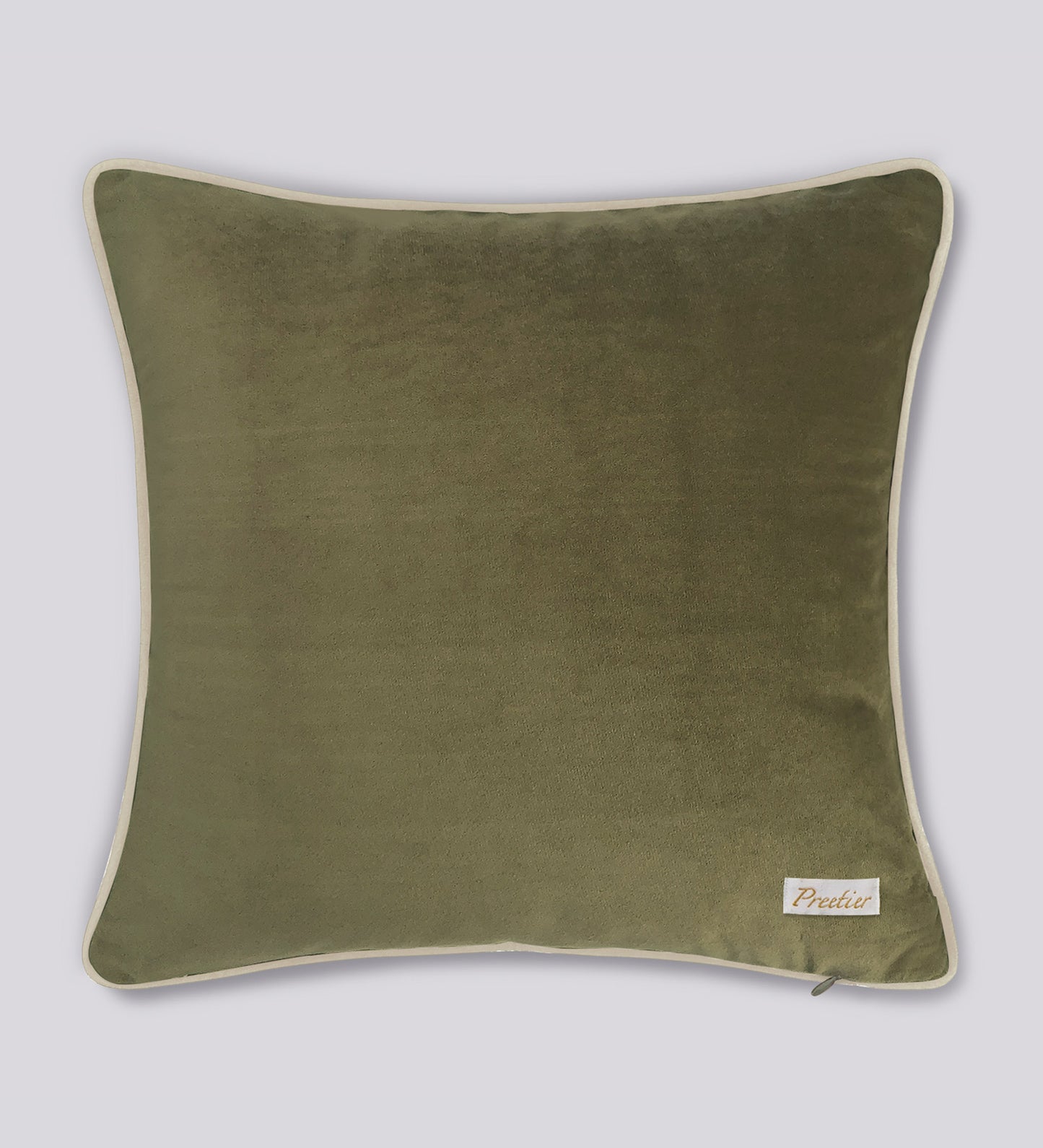 Preetier Pichwai Cushion Cover – Ruby Devotion