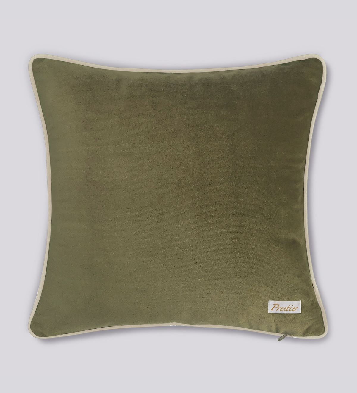 Preetier Pichwai Cushion Cover – Ruby Devotion