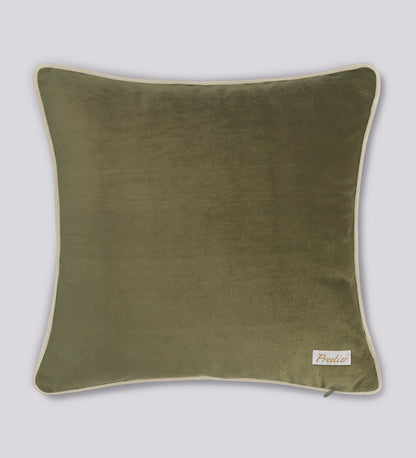 Preetier Pichwai Cushion Cover – Ruby Devotion