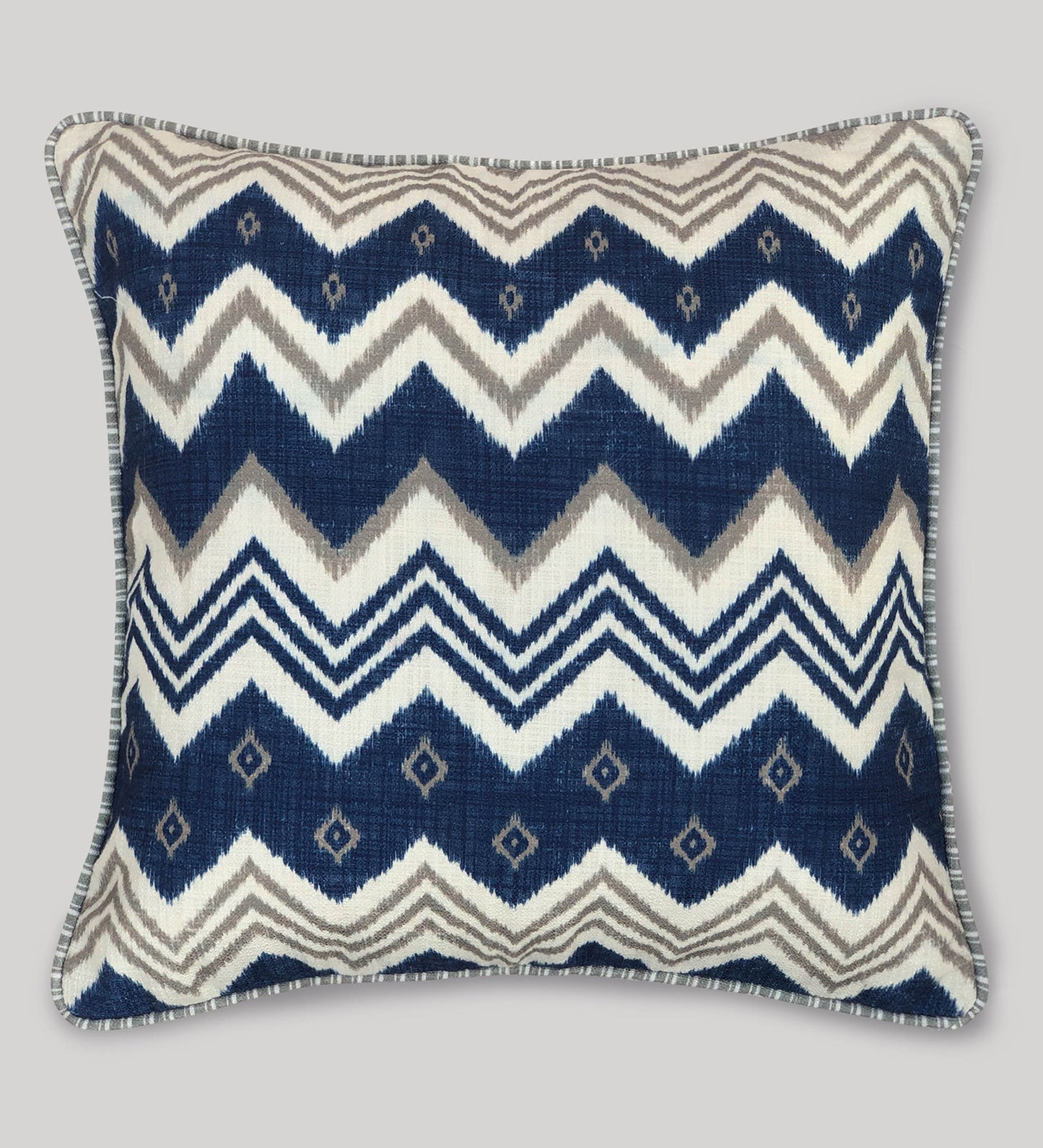 Ikat Lehar Cushion Cover