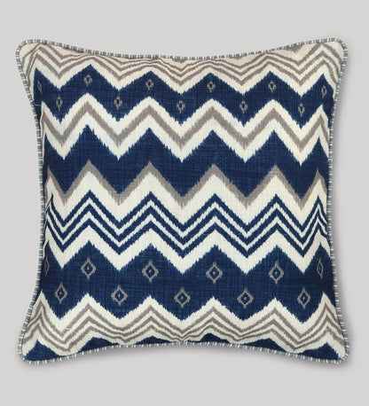 Ikat Lehar Cushion Cover