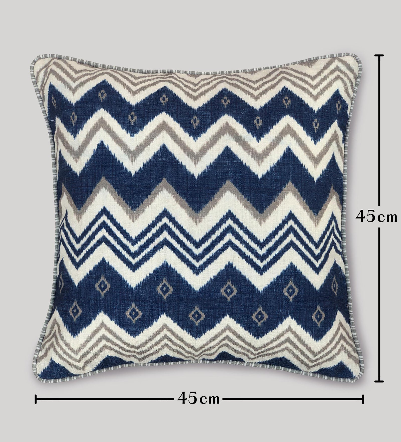 Ikat Lehar Cushion Cover