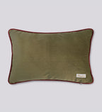 Preetier Pichwai Slim Cushion Cover – Green Pillow Sham