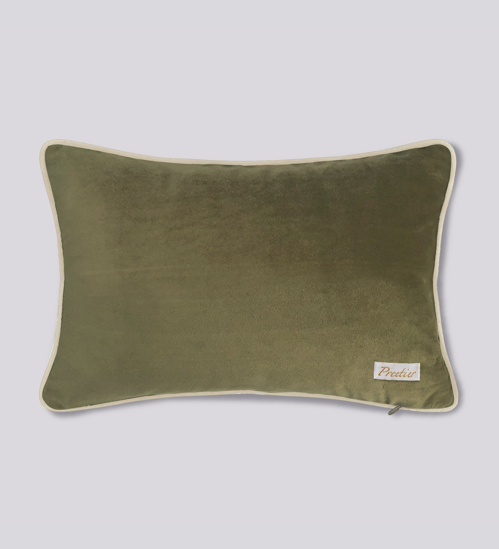 Preetier Pichwai Slim Cushion Cover – Ruby Pillow Sham