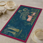 Pichwai Nathdwara Table Mat - Blue (set of 2) - Preetier
