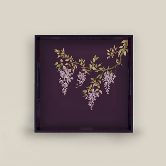 Premium Serving Tray – Stylish Handcrafted Wooden Tray for Dining Table and Living Room by Preetier.