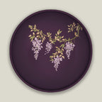Stylish Round Tray – Handcrafted Wooden Tray for Hosting and Home Décor by Preetier